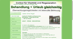 Desktop Screenshot of leben-ohne-angst.de