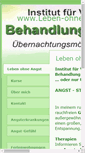 Mobile Screenshot of leben-ohne-angst.de